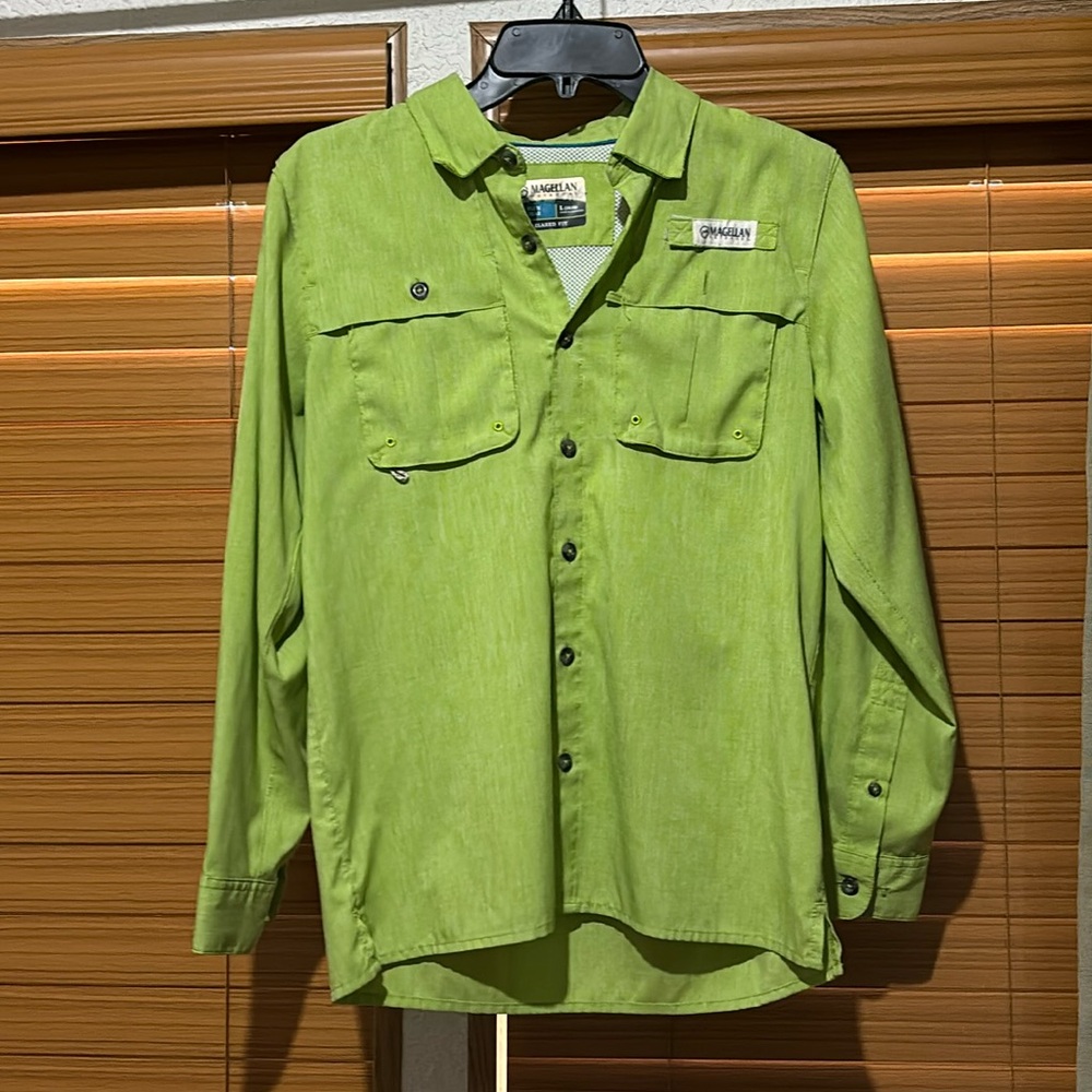 Boys Magellan fishing shirt - long sleeve